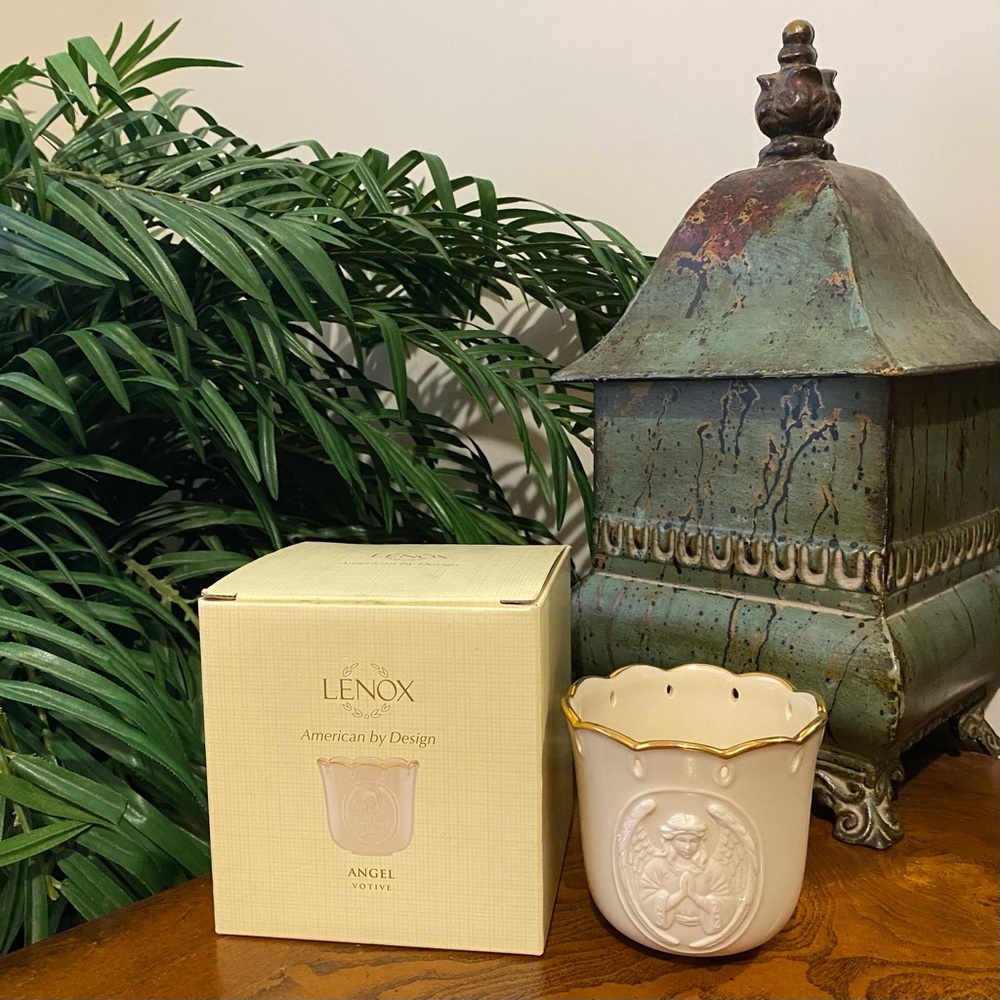 Lenox Angel Votive Candle Holder
